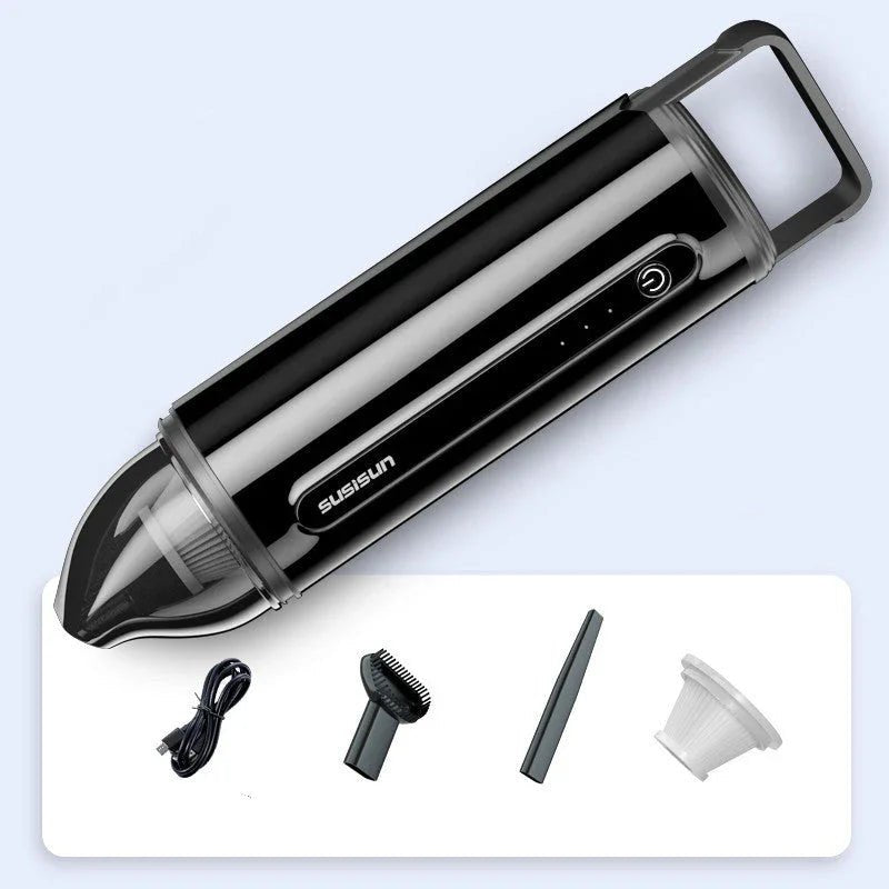 Car Vacuum Cleaner Wireless Rechargeable High - power Powerful Small Mini Portable - Urban Muse