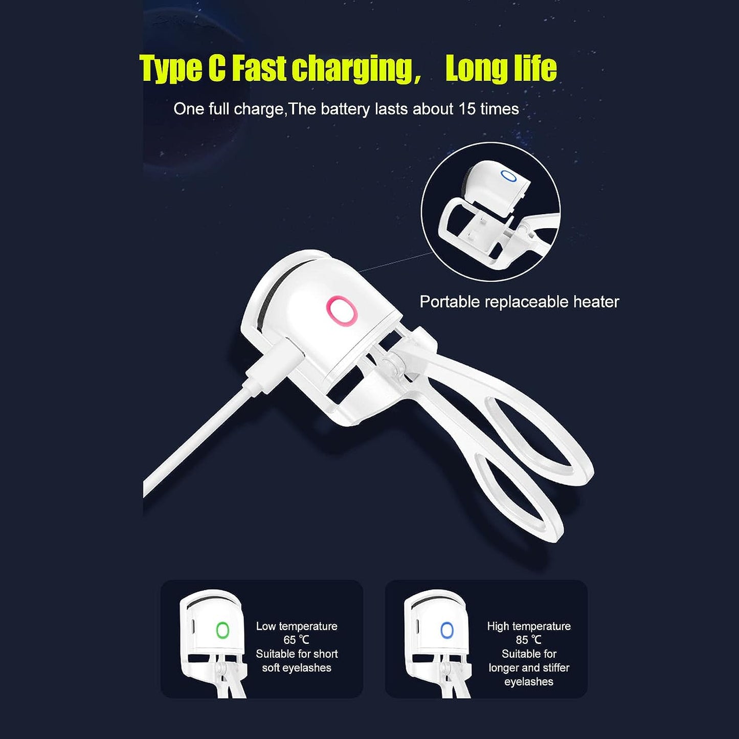 Electric Eyelash Curler Heated - Urban Muse
