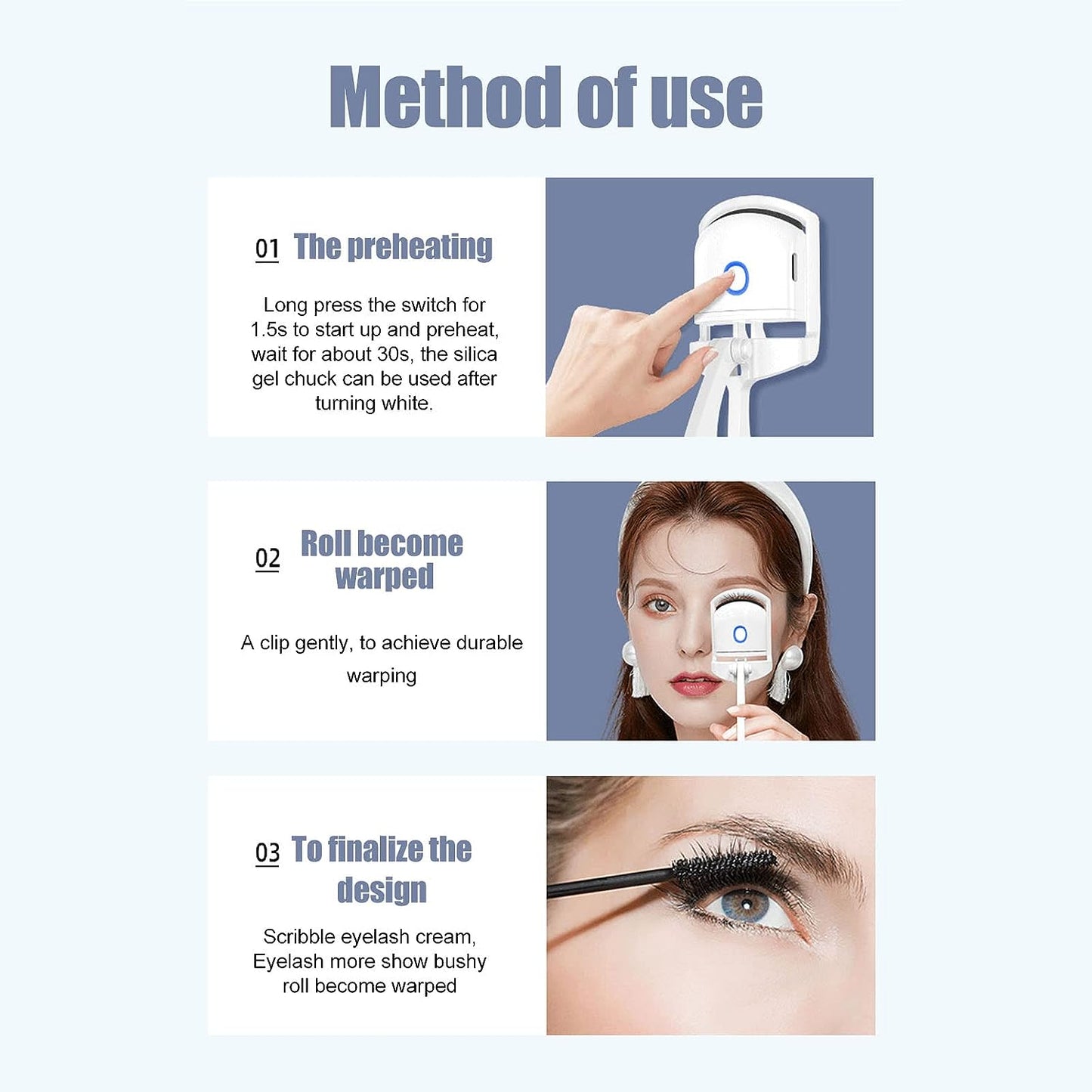 Electric Eyelash Curler Heated - Urban Muse