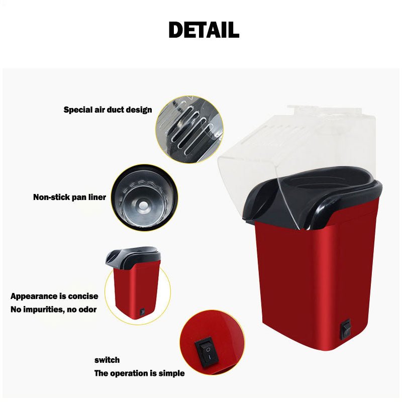Mini Popcorn Machine - Urban Muse