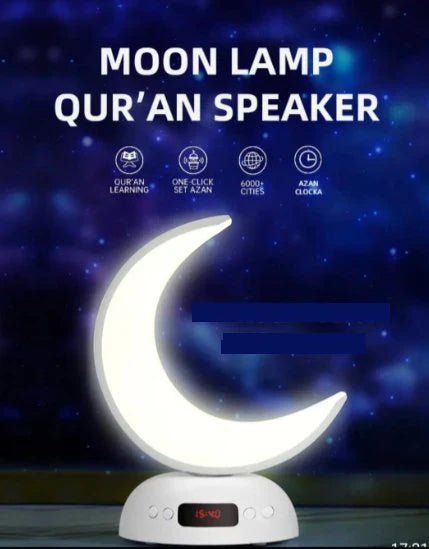 Moon Lamp Quran Speaker - Urban Muse