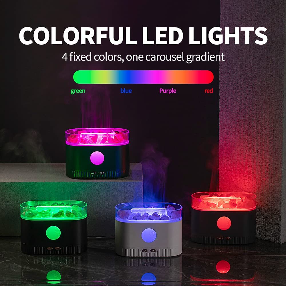 Flame Aroma Diffuser LA-0630-1 - Urban Muse 