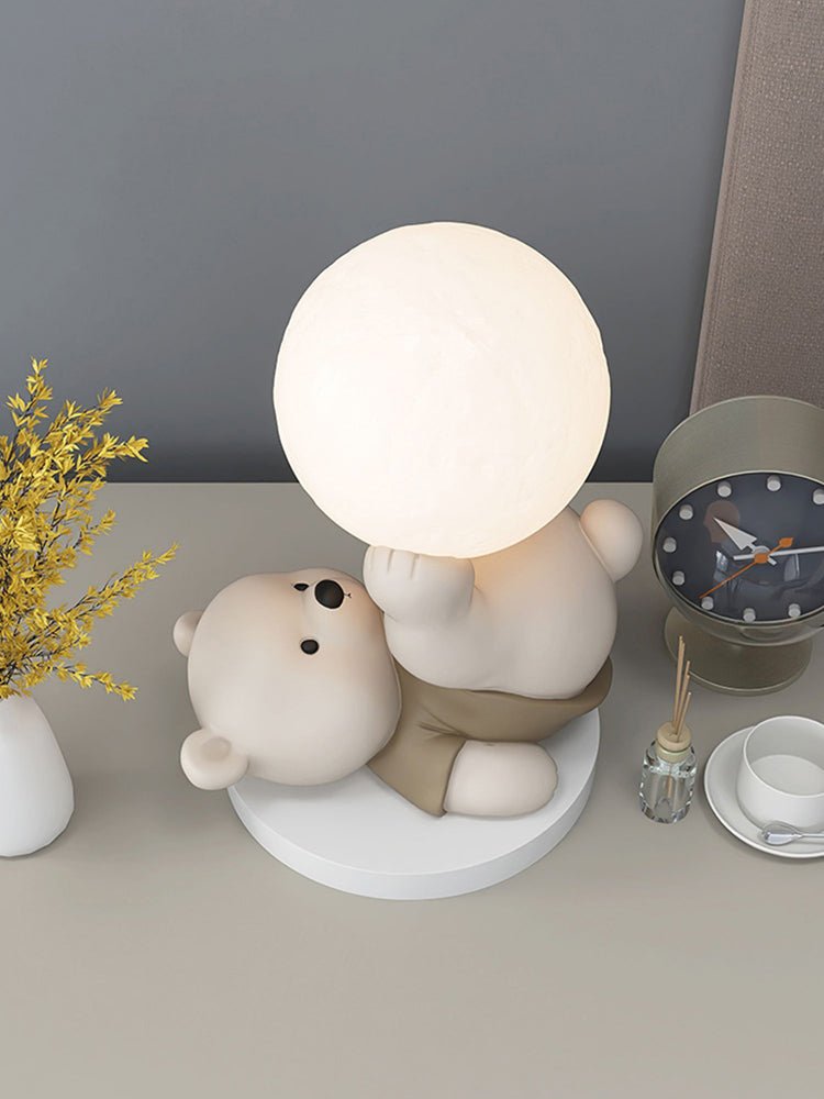 Home Decor Vitality Bear Statue Desktop Decorations CartoonVitality Bear Desktop Decoration - Nordic StyleEnhance your home with our Vitality Bear statue, a charming resin ornament perfect for your living room or as a unique gift.