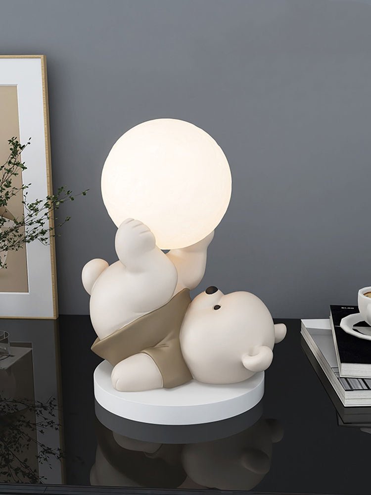 Home Decor Vitality Bear Statue Desktop Decorations CartoonVitality Bear Desktop Decoration - Nordic StyleEnhance your home with our Vitality Bear statue, a charming resin ornament perfect for your living room or as a unique gift.