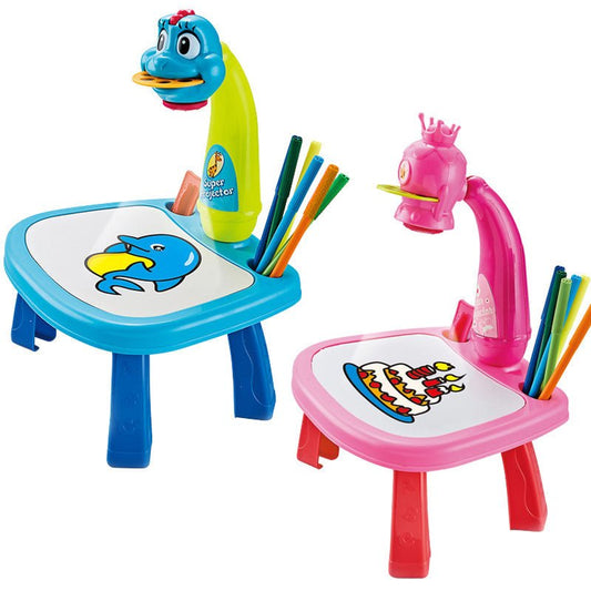LED Projector Art Painting Table for Kids - Urban Muse 