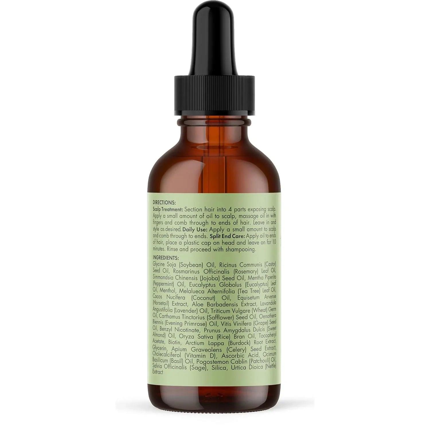Rosemary Mint Scalp & Hair Strengthening Oil - Urban Muse 