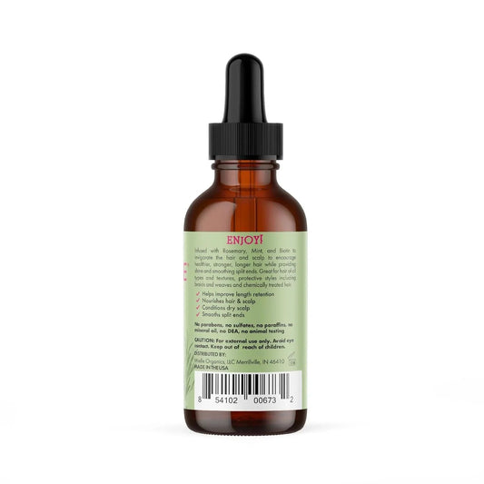 Rosemary Mint Scalp & Hair Strengthening Oil - Urban Muse 